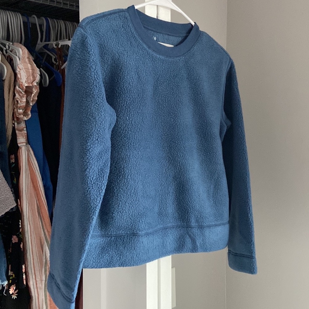 Everlane Fleece Sweatshirt, NWOT - Picture 2 of 6